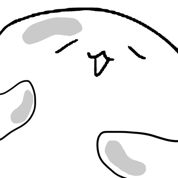 黒い白クマ