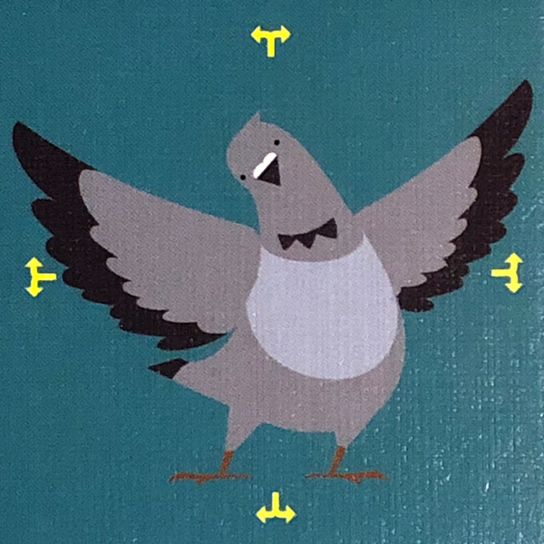 鳩ぱす太。🐦🍝
