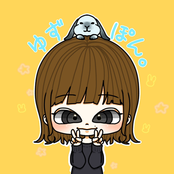 うさぎのゆずぽん𓃺𓈒𓏸